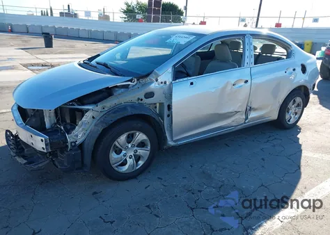 2015 Honda Civic Lx из США, поврежденный, VIN 19XFB2F56FE240723